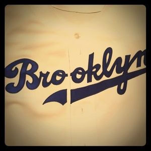 Authentic majestic Brooklyn Dodgers